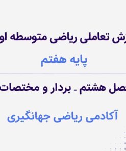 فصل هشتم:بردار و مختصات